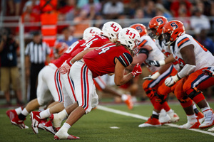 Entering the Liberty game, the Syracuse offensive line was one of the most unproven position units on the team.